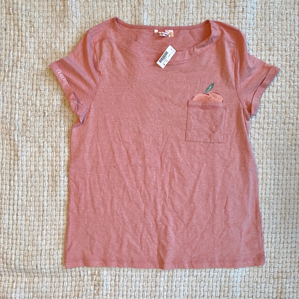 LA VIE EN ROSE | NWT peache t-shirt